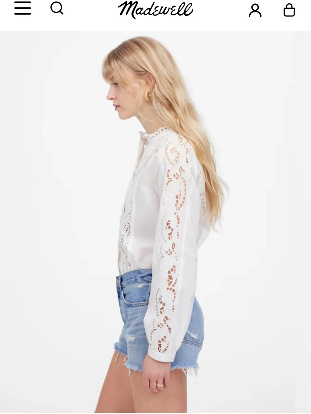 Madewell light blue